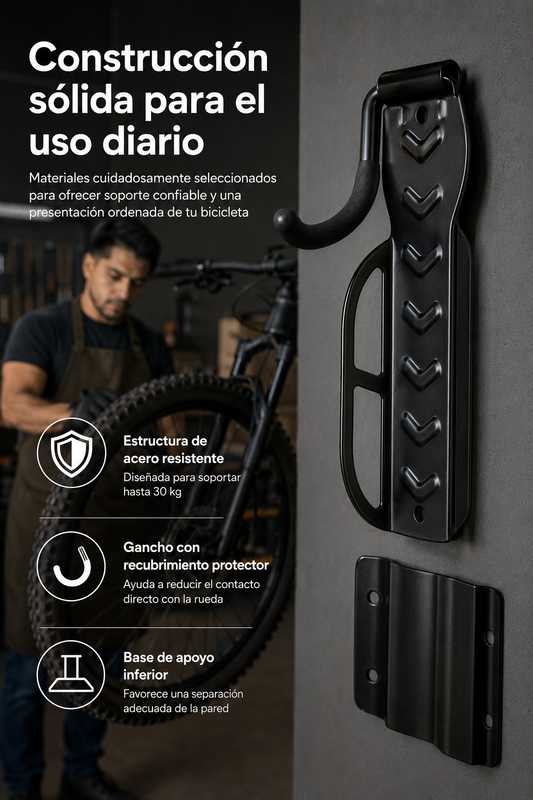 SOPORTE BICICLETA UNIVERSAL CALIDAD PREMIUM