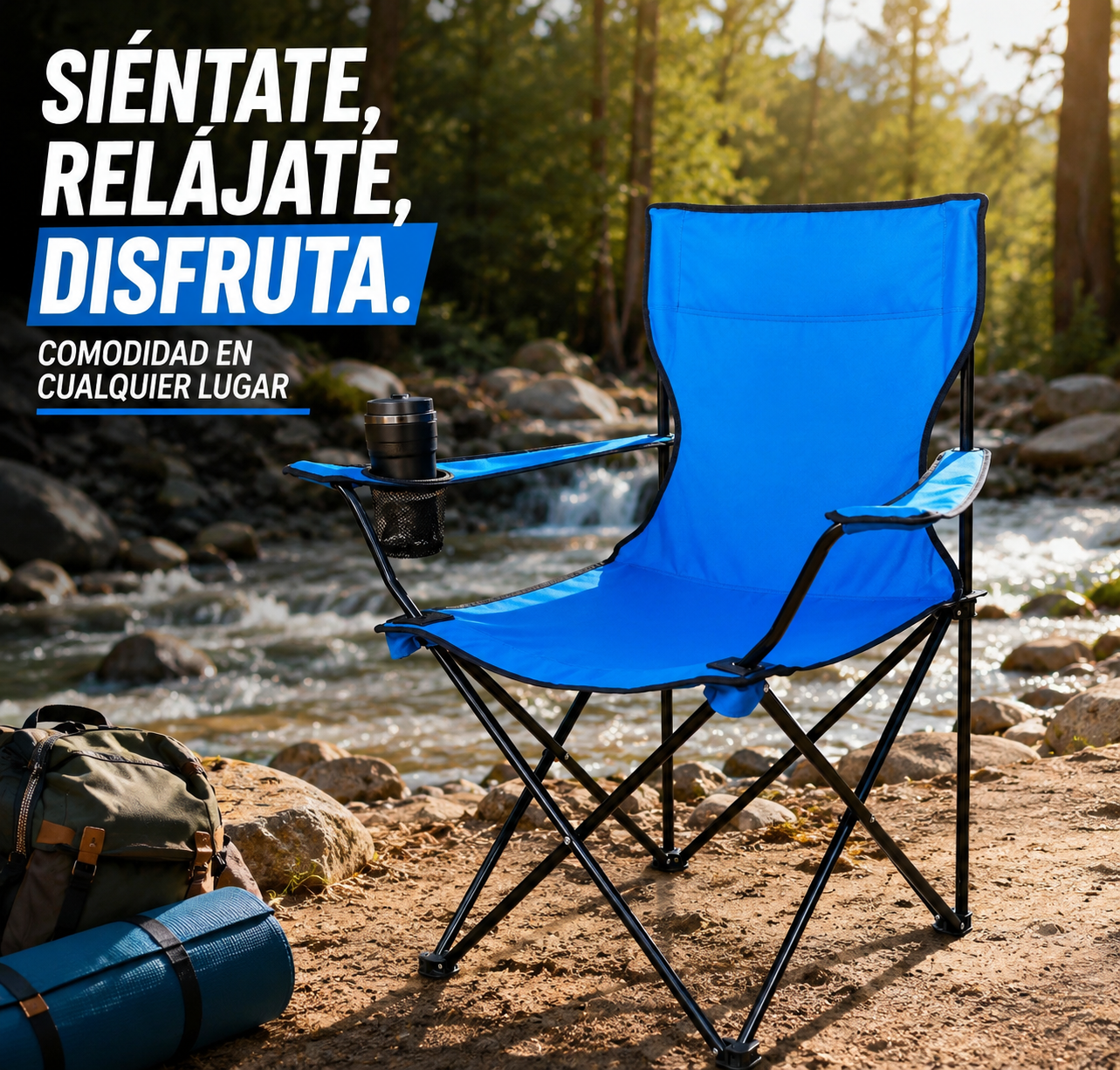 SILLA PLEGABLE CAMPING
