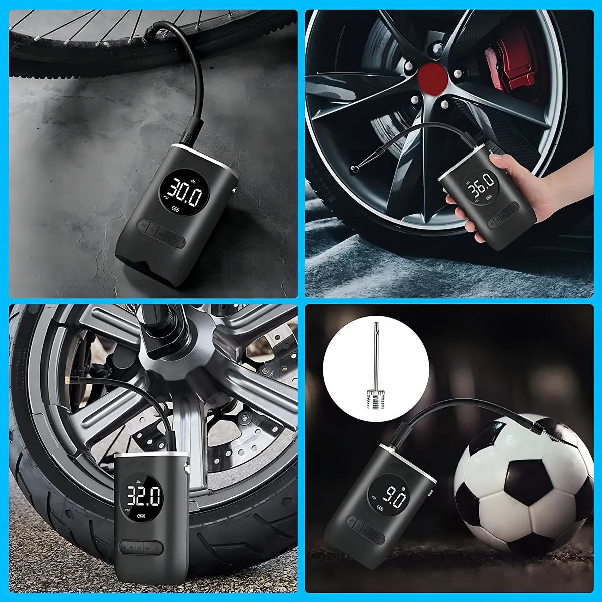 COMPRESOR MINI PORTATIL