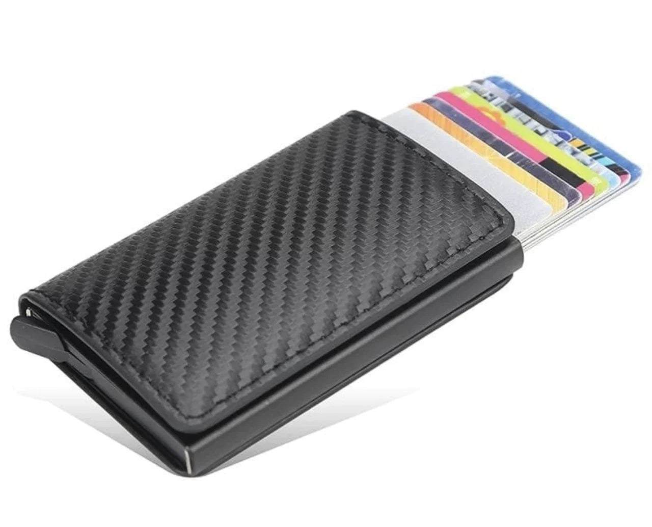 BILLETERA TARJETERO DESPLEGABLE RFID