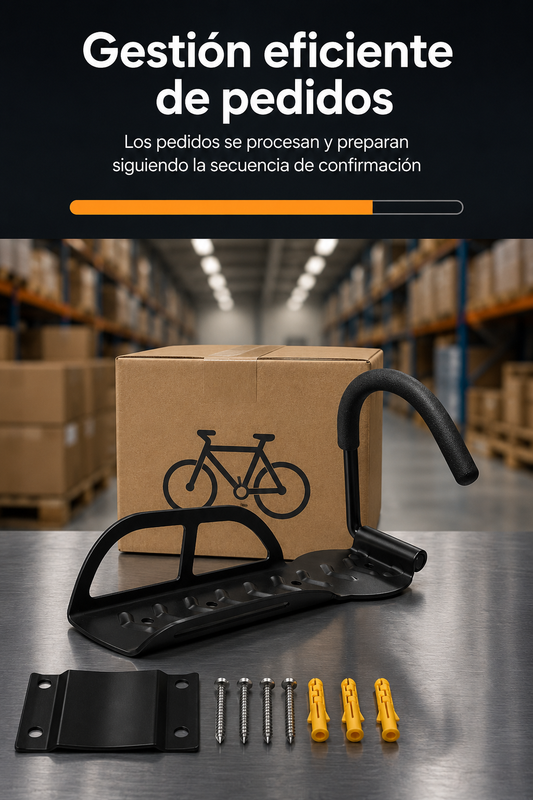 SOPORTE BICICLETA UNIVERSAL CALIDAD PREMIUM